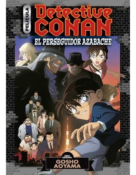 Detective Conan Anime Comic nº 04 El perseguidor azabache